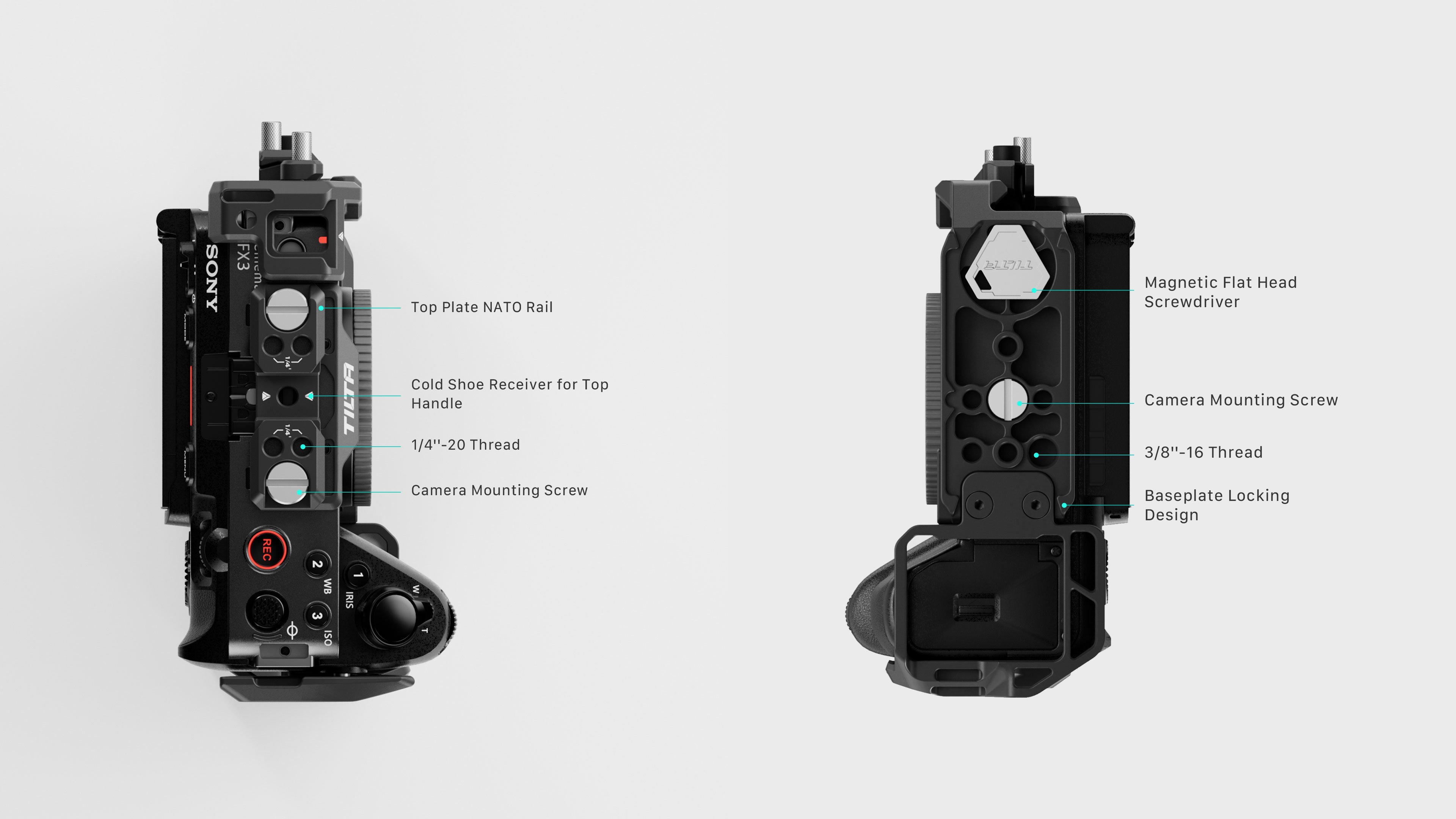 Camera Cage for Sony FX3/FX30 V2 Pro Kit Camera Cage for Sony FX3/FX30 V2 Pro Kit