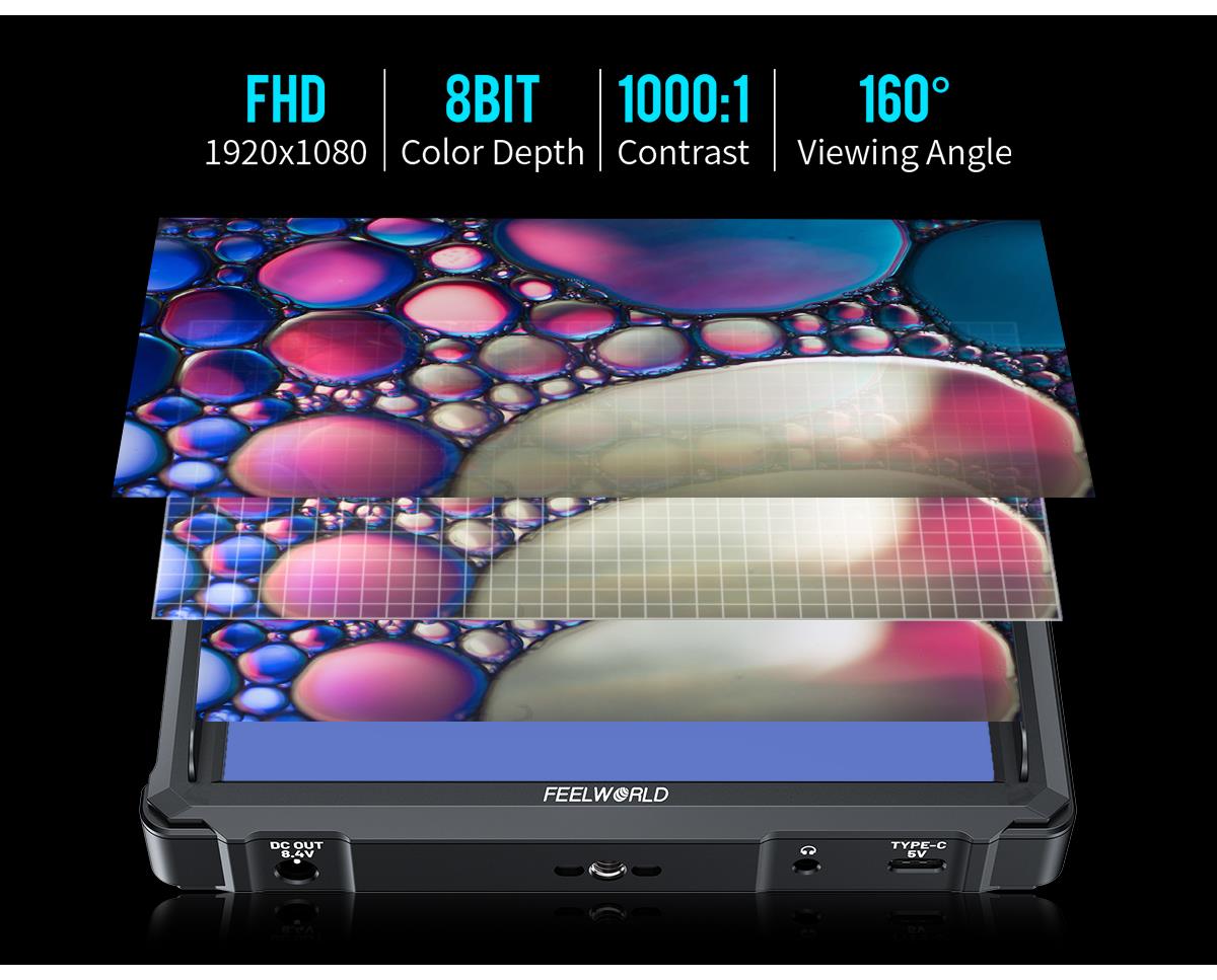 high contrast monitor
