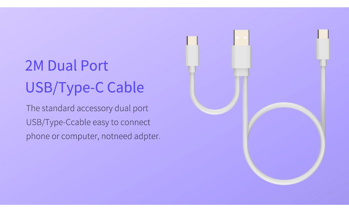 dual port cable monitor